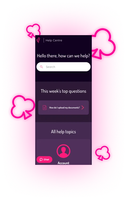 Pink Casino Support
